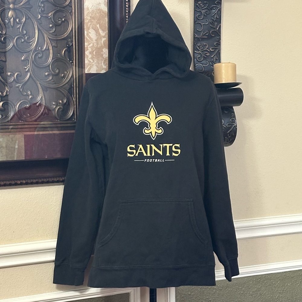 Fanatics Black and Gold Saints Kids Hoodie
